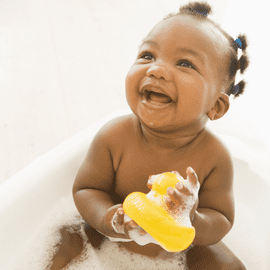 Factsheet – Bathing your new baby