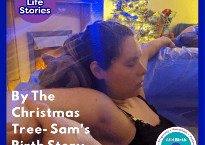By the Christmas Tree- Sam’s Birth Story